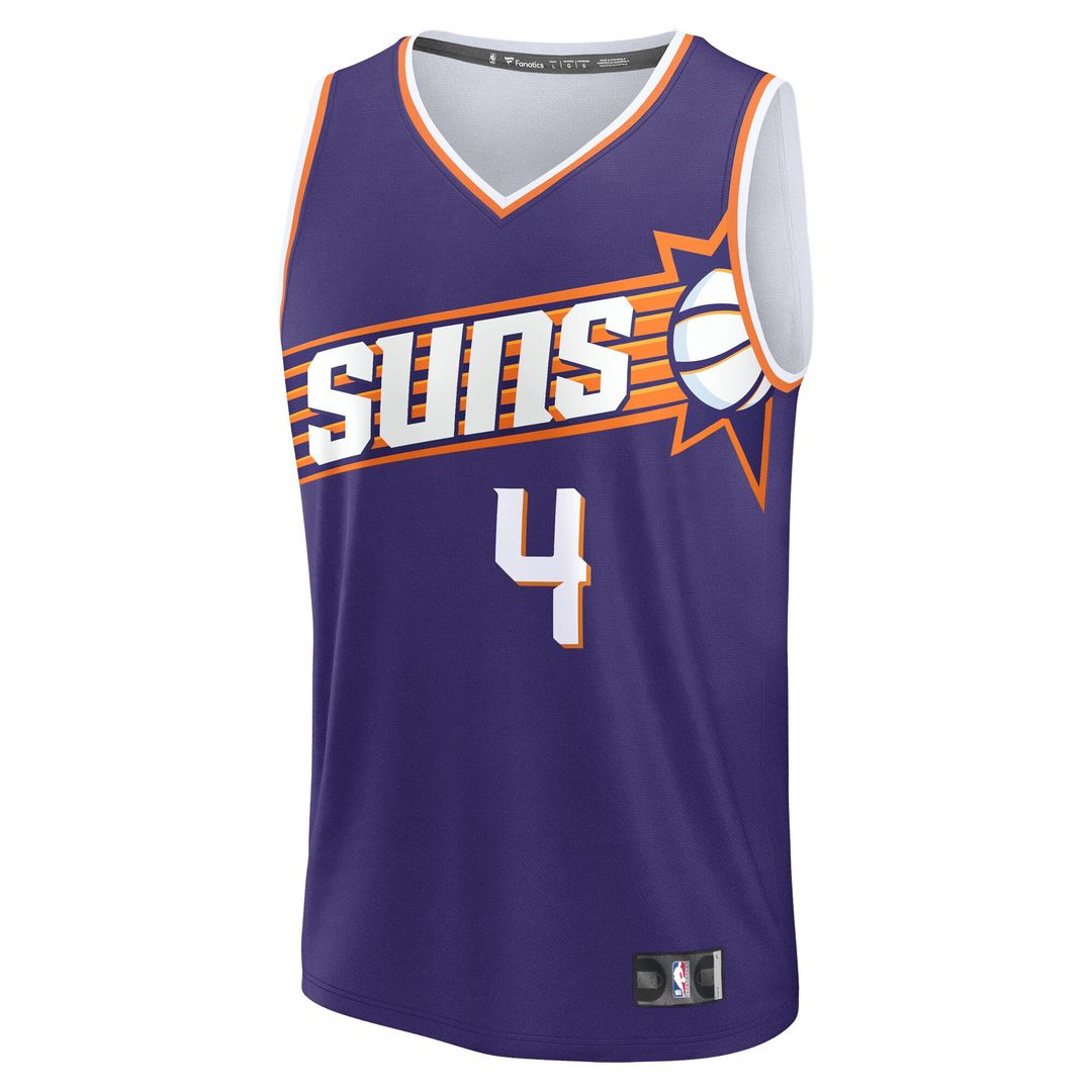 Jalen Green Phoenix Suns Fanatics Fast Break Replica Jersey - Purple - Icon Edition Official NBA Team Apparel Basketball Fan Gear