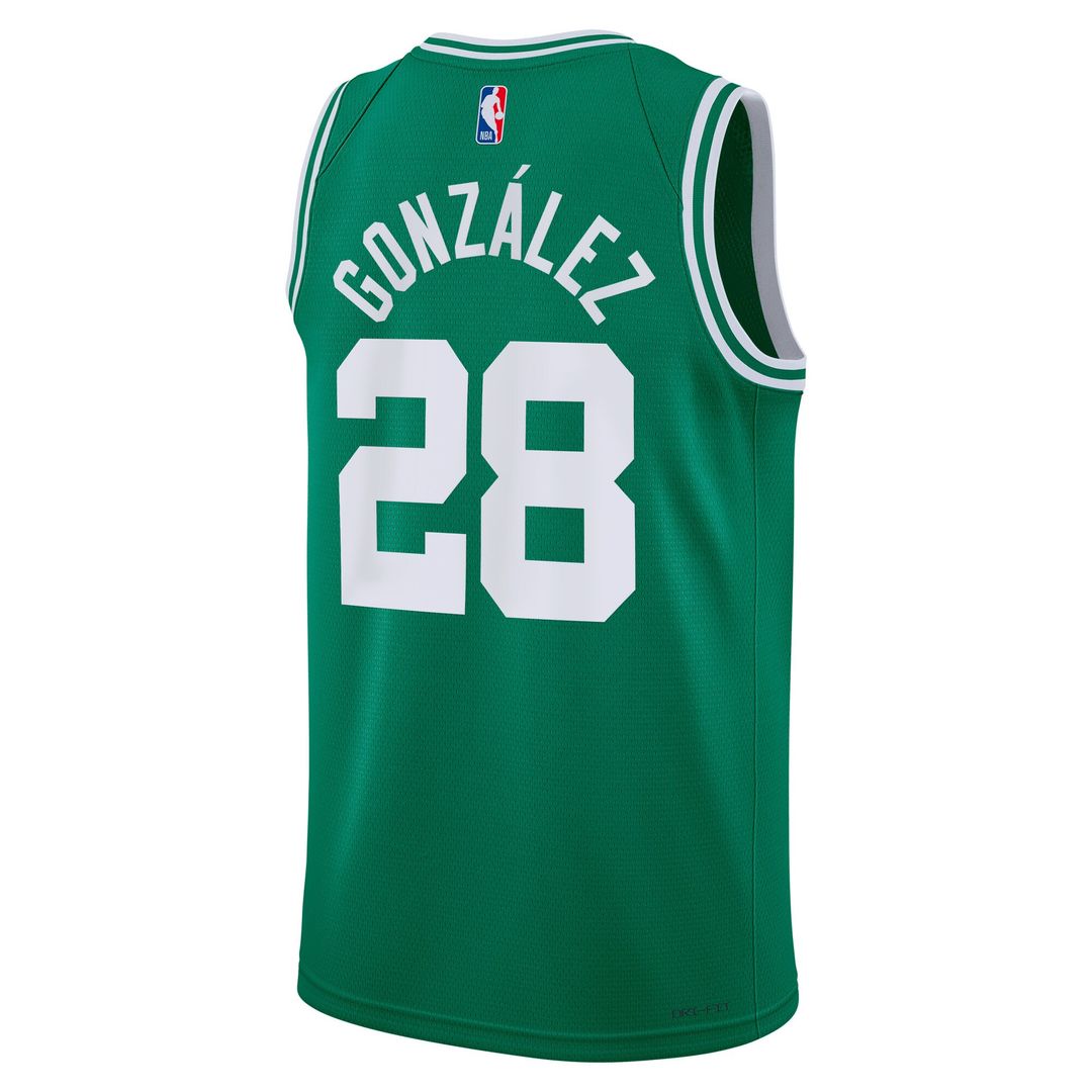 Hugo González Boston Celtics Nike Unisex Swingman Jersey - Icon Edition - Kelly Green Official NBA Team Apparel Basketball Fan Gear