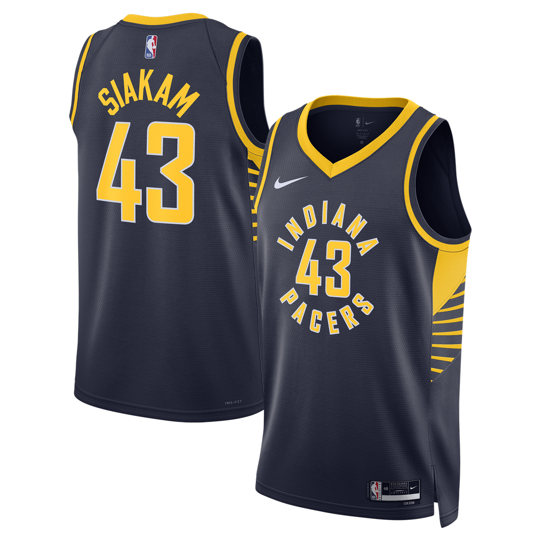 Pascal Siakam Indiana Pacers Nike Unisex Swingman Jersey - Icon Edition - Navy Official NBA Team Apparel Basketball Fan Gear