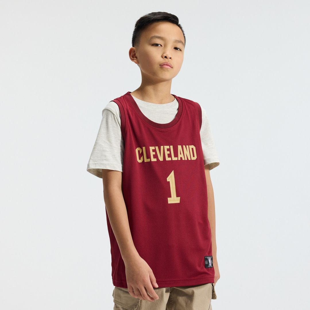 James Harden Cleveland Cavaliers Fanatics Youth Fast Break Replica Jersey - Icon Edition - Wine Official NBA Team Apparel Basketball Fan Gear