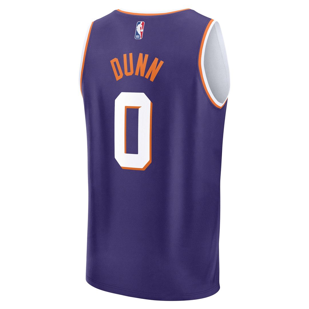 Ryan Dunn Phoenix Suns Fanatics Youth 2024 NBA Draft Fast Break Player Jersey - Icon Edition - Purple Official NBA Team Apparel Basketball Fan Gear