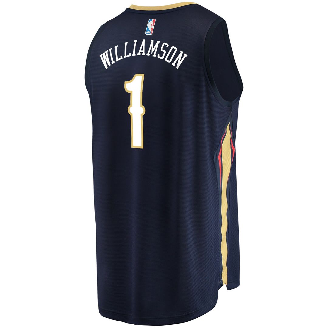 Zion Williamson New Orleans Pelicans Fanatics Replica Fast Break Jersey Red - Statement Edition Official NBA Team Apparel Basketball Fan Gear