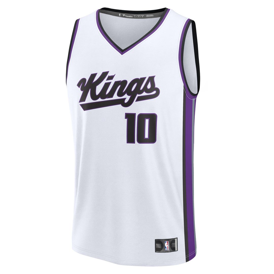 DeMar DeRozan Sacramento Kings Fanatics Youth Fast Break Replica Player Jersey - Association Edition - White Official NBA Team Apparel Basketball Fan