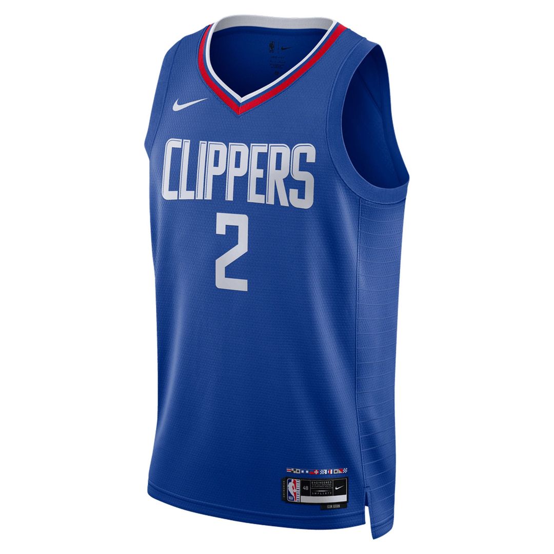 Kawhi Leonard LA Clippers Nike Unisex Swingman Jersey - Icon Edition - Royal Official NBA Team Apparel Basketball Fan Gear