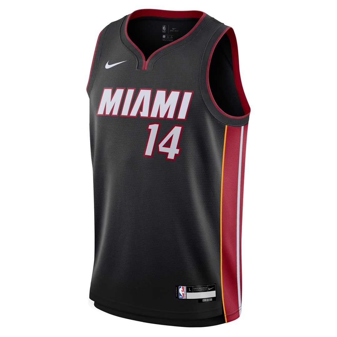 Tyler Herro Miami Heat Nike Youth Swingman Jersey - Icon Edition - Black Official NBA Team Apparel Basketball Fan Gear
