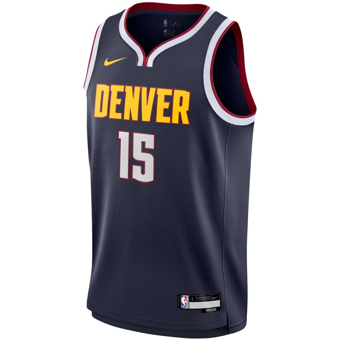 Nikola Jokic Denver Nuggets Nike Youth Swingman Jersey - Icon Edition - Navy Official NBA Team Apparel Basketball Fan Gear