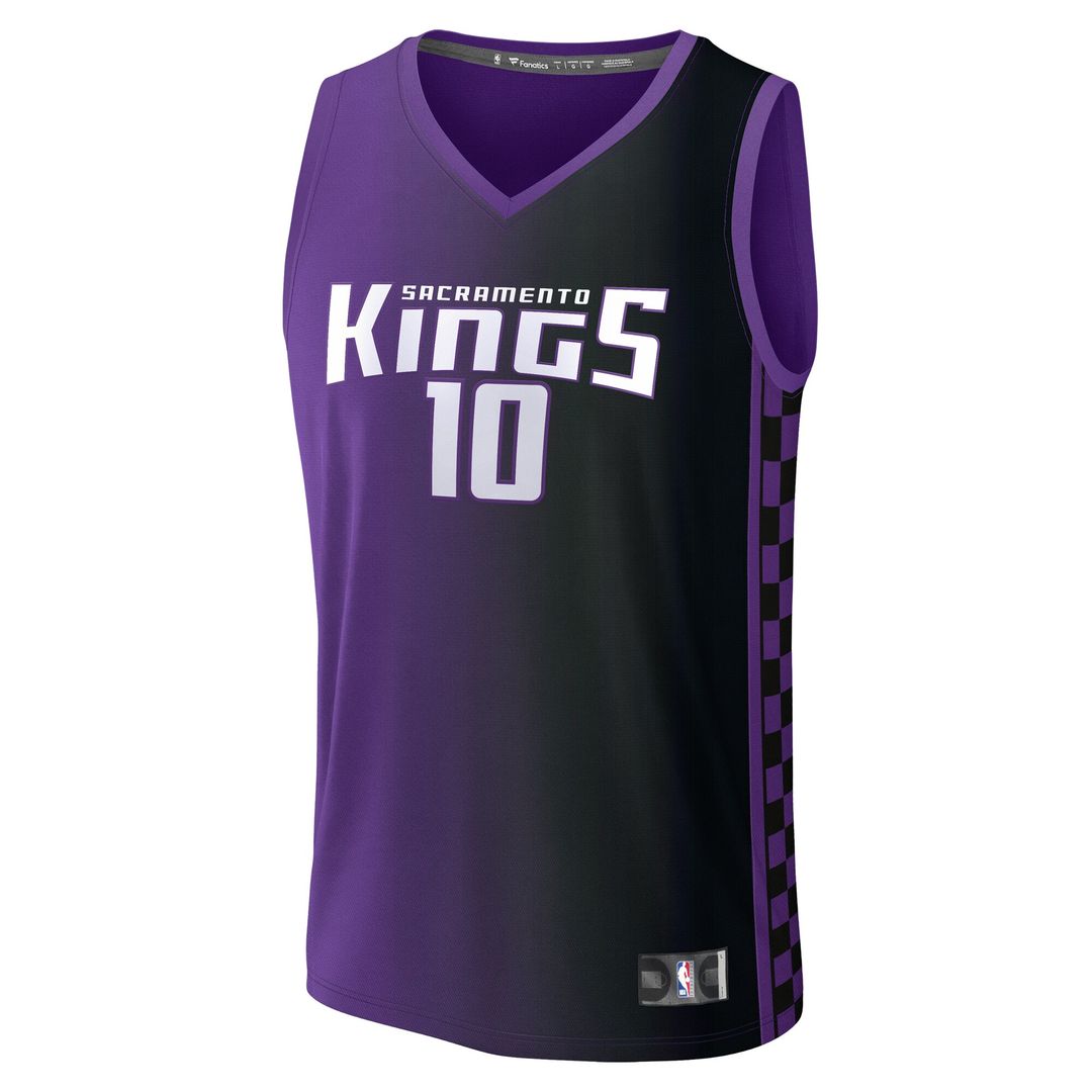 DeMar DeRozan Sacramento Kings Fanatics Fast Break Replica Jersey - Statement Edition - Purple Official NBA Team Apparel Basketball Fan Gear