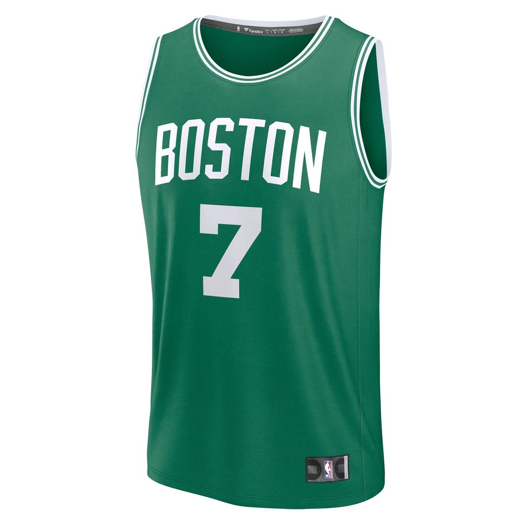 Jaylen Brown Boston Celtics Fanatics Youth Fast Break Replica Player Jersey - Icon Edition - Kelly Green Official NBA Team Apparel Basketball Fan Gear