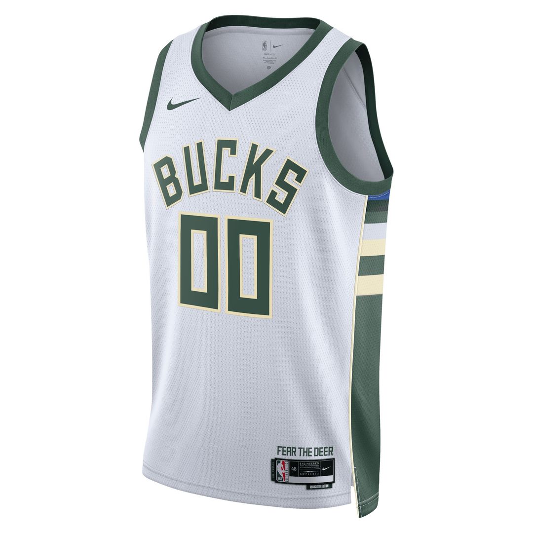 Milwaukee Bucks Nike Unisex Swingman Custom Jersey Hunter Green - Icon Edition Official NBA Team Apparel Basketball Fan Gear
