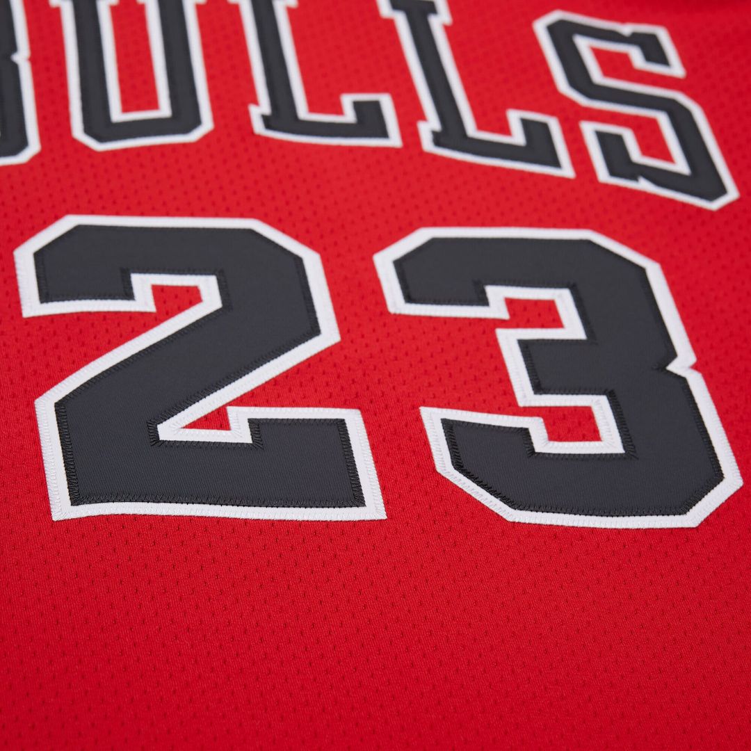 Michael Jordan Chicago Bulls Mitchell & Ness 1996/97 Throwback Authentic Jersey - Red Official NBA Team Apparel Basketball Fan Gear