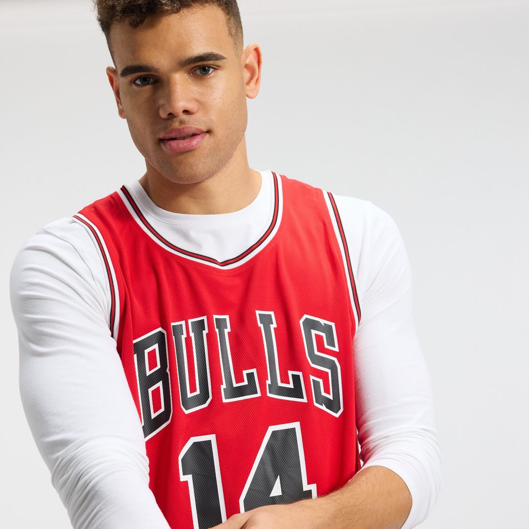 Matas Buzelis Chicago Bulls Fanatics Fast Break Replica Player Jersey - Icon Edition - Red Official NBA Team Apparel Basketball Fan Gear