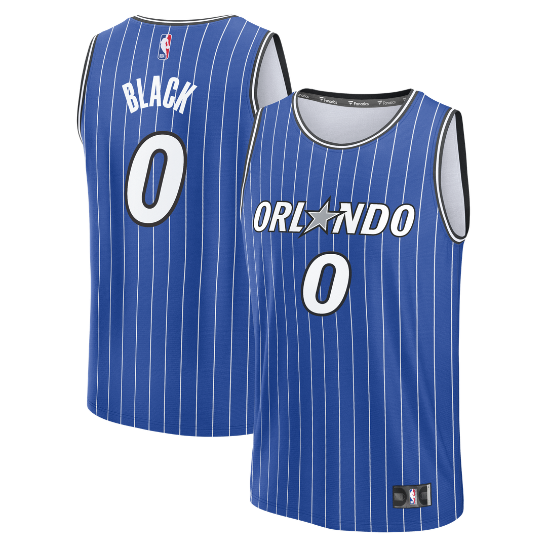Anthony Black Orlando Magic Fanatics Fast Break Replica Jersey - Royal - Icon Edition Official NBA Team Apparel Basketball Fan Gear