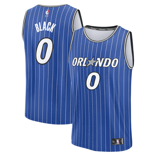 Anthony Black Orlando Magic Fanatics Fast Break Replica Jersey - Royal - Icon Edition Official NBA Team Apparel Basketball Fan Gear