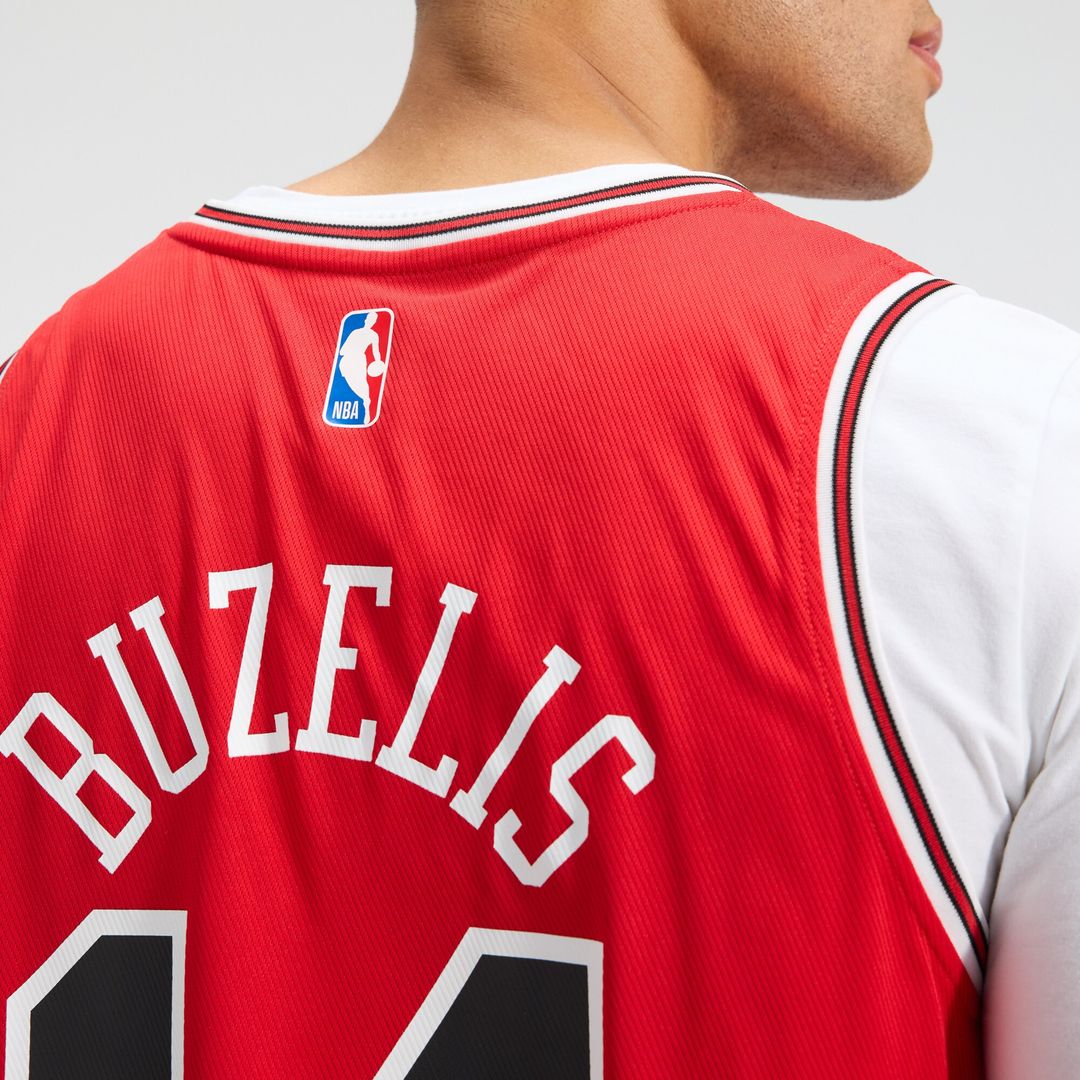 Matas Buzelis Chicago Bulls Fanatics Fast Break Replica Player Jersey - Icon Edition - Red Official NBA Team Apparel Basketball Fan Gear
