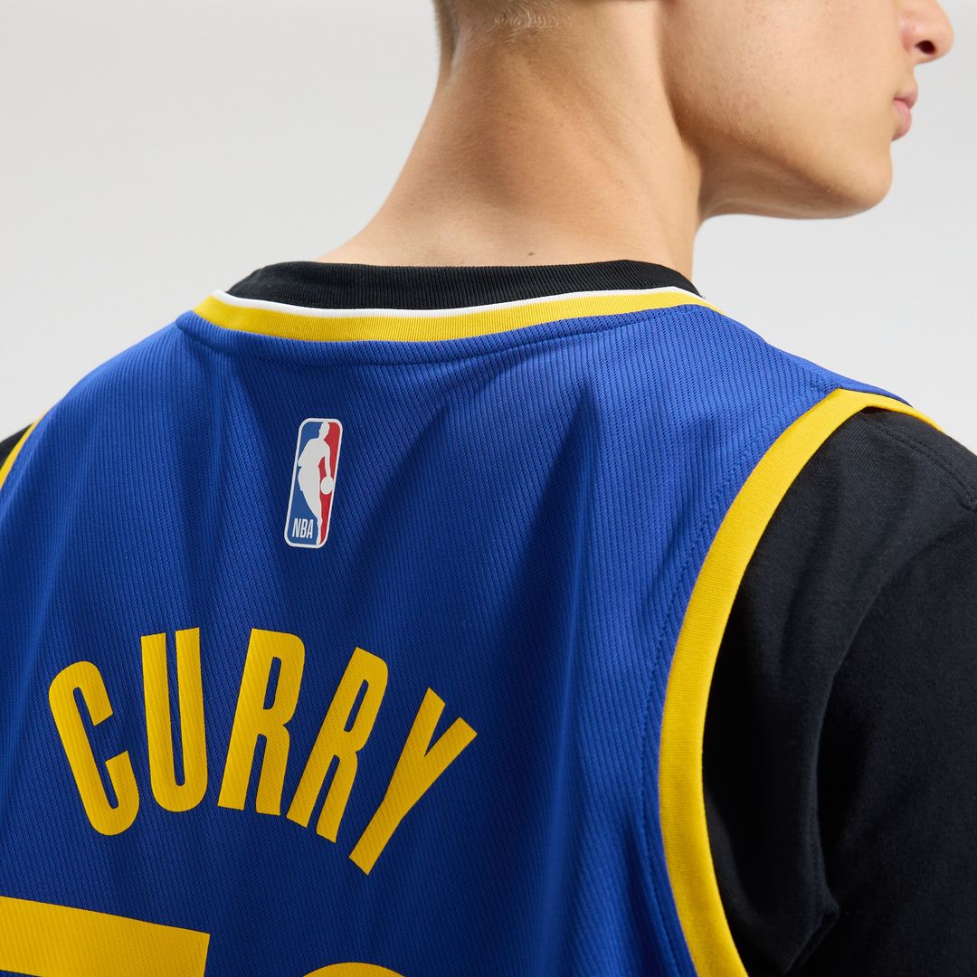 Stephen Curry Golden State Warriors Fanatics Fast Break Replica Jersey - Icon Edition - Royal Official NBA Team Apparel Basketball Fan Gear