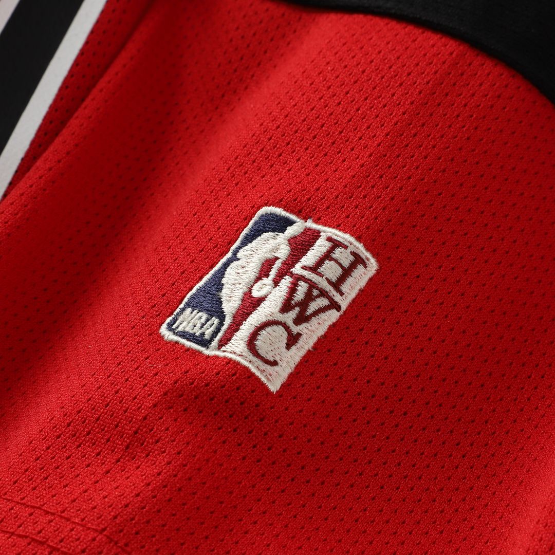 Dennis Rodman Chicago Bulls Mitchell & Ness Big & Tall NBA Hockey Jersey - Red Official NBA Team Apparel Basketball Fan Gear