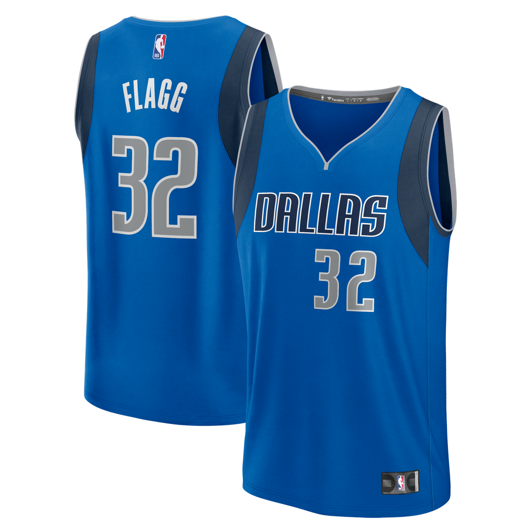 Cooper Flagg Dallas Mavericks Fanatics 2025 NBA Draft First Round Pick Fast Break Replica Jersey - Icon Edition - Blue Official NBA Team Apparel Baske