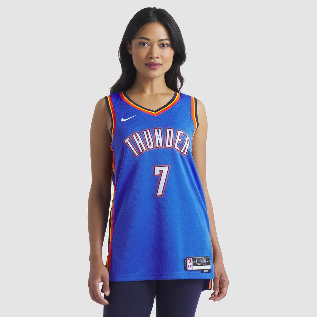 Chet Holmgren Oklahoma City Thunder Nike Unisex 2022 NBA Draft First Round Pick Player Swingman Jersey - Icon Edition - Blue Official NBA Team Apparel