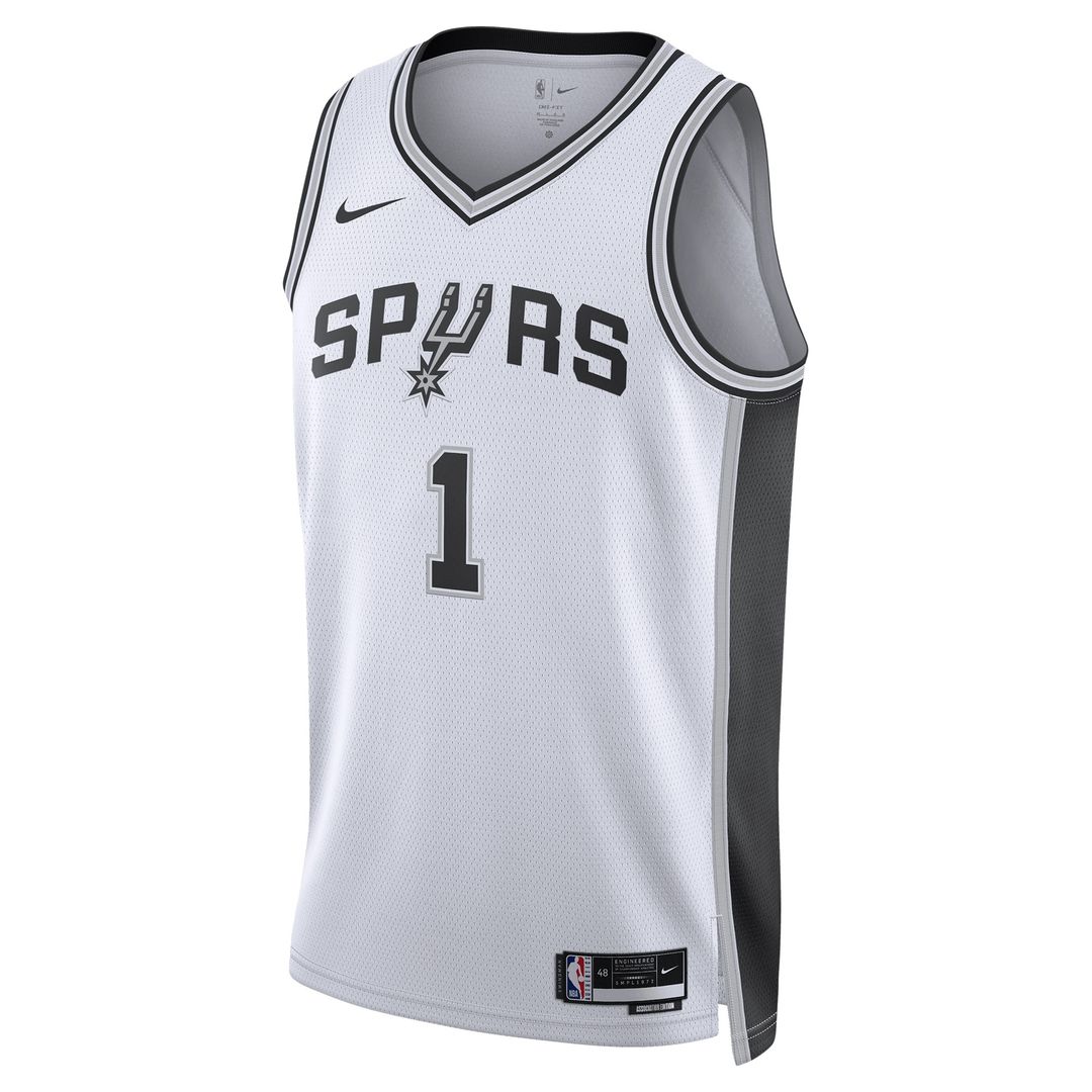 Victor Wembanyama San Antonio Spurs Nike Unisex Swingman Jersey - Association Edition - White Official NBA Team Apparel Basketball Fan Gear