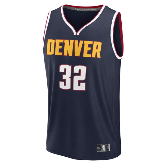 Aaron Gordon Denver Nuggets Fanatics Fast Break Replica Jersey - Navy - Icon Edition Official NBA Team Apparel Basketball Fan Gear