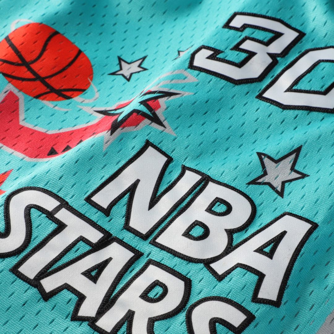 Scottie Pippen 1996 NBA All-Star Game Mitchell & Ness Youth Hardwood Classics Swingman Jersey - Teal Official NBA Team Apparel Basketball Fan Gear