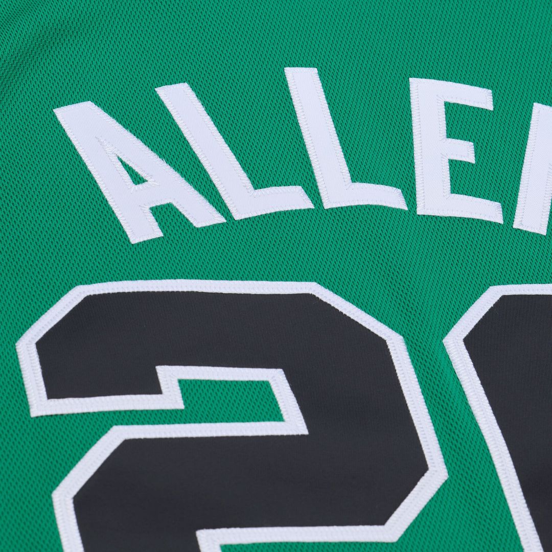 Ray Allen Boston Celtics Mitchell & Ness 2007-08 Hardwood Classics Authentic Jersey - Kelly Green Official NBA Team Apparel Basketball Fan Gear