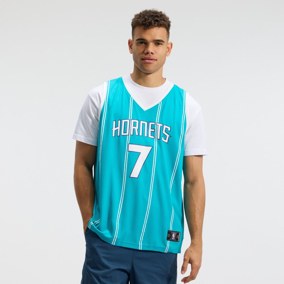 Kon Knueppel Charlotte Hornets Fanatics 2025 NBA Draft First Round Pick Fast Break Replica Jersey - Icon Edition - Teal Official NBA Team Apparel Bask