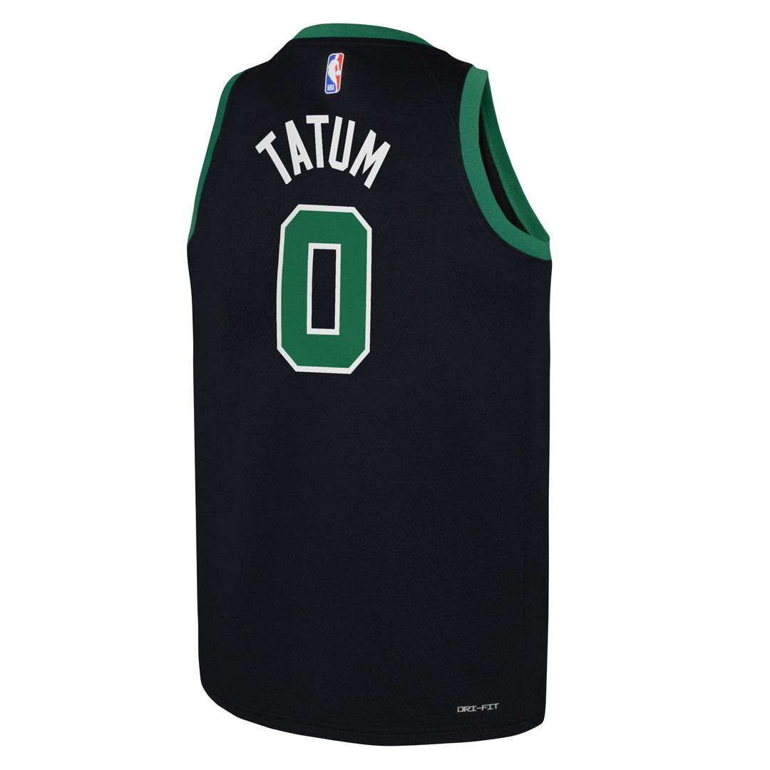 Jayson Tatum Boston Celtics Jordan Brand Youth Swingman Jersey - Statement Edition - Black Official NBA Team Apparel Basketball Fan Gear