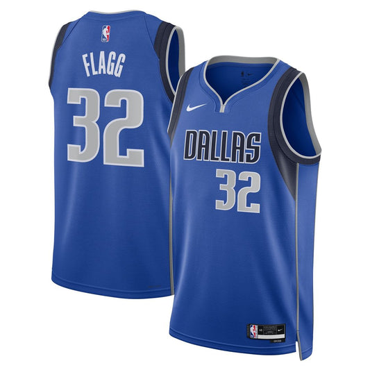 Cooper Flagg Dallas Mavericks Nike Unisex 2025 NBA Draft First Round Pick Swingman Jersey - Icon Edition - Blue Official NBA Team Apparel Basketball F