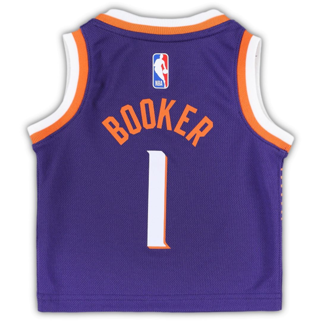 Devin Booker Phoenix Suns Nike Infant Swingman Player Jersey - Icon Edition - Purple Official NBA Team Apparel Basketball Fan Gear