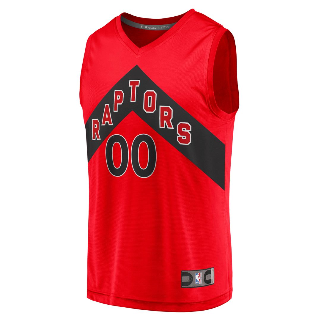 Toronto Raptors Fanatics Fast Break Replica Custom Jersey - Icon Edition - Red Official NBA Team Apparel Basketball Fan Gear