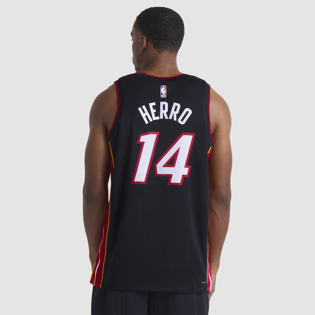 Tyler Herro Miami Heat Nike Unisex Swingman Jersey - Icon Edition - Black Official NBA Team Apparel Basketball Fan Gear