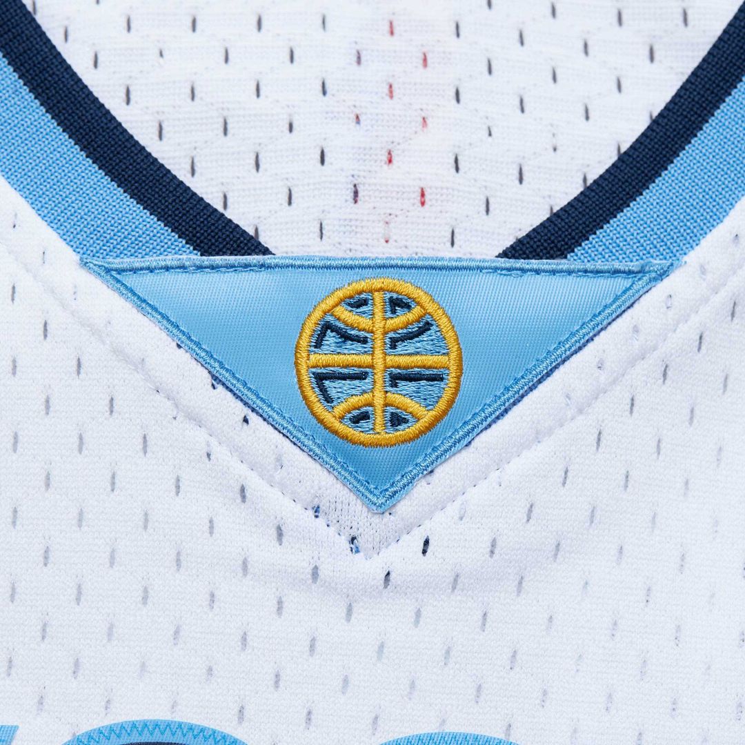 Nikola Jokic Denver Nuggets Mitchell & Ness 2016/17 Throwback Swingman Jersey - White Official NBA Team Apparel Basketball Fan Gear