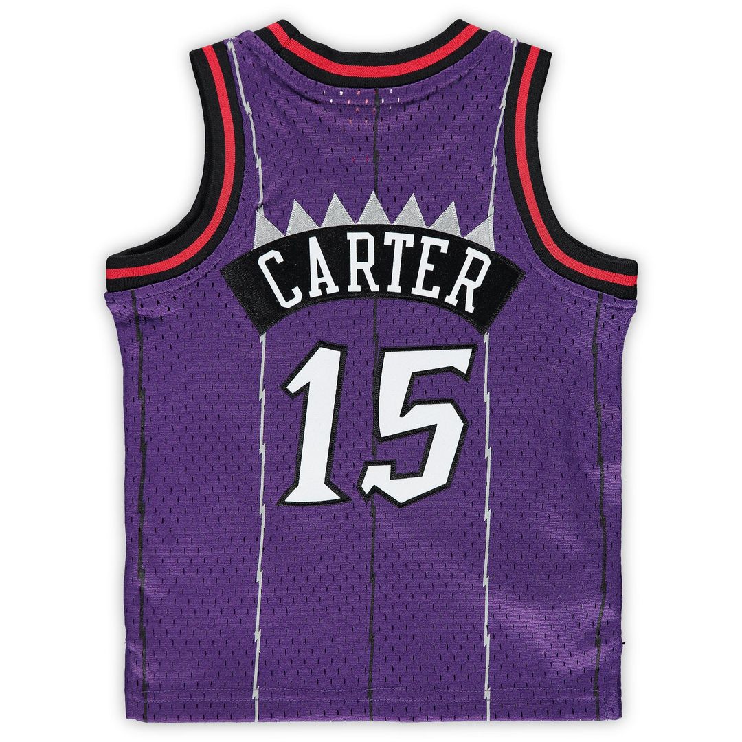 Vince Carter Toronto Raptors Mitchell & Ness Infant 1998/99 Hardwood Classics Retired Player Jersey - Purple Official NBA Team Apparel Basketball Fan