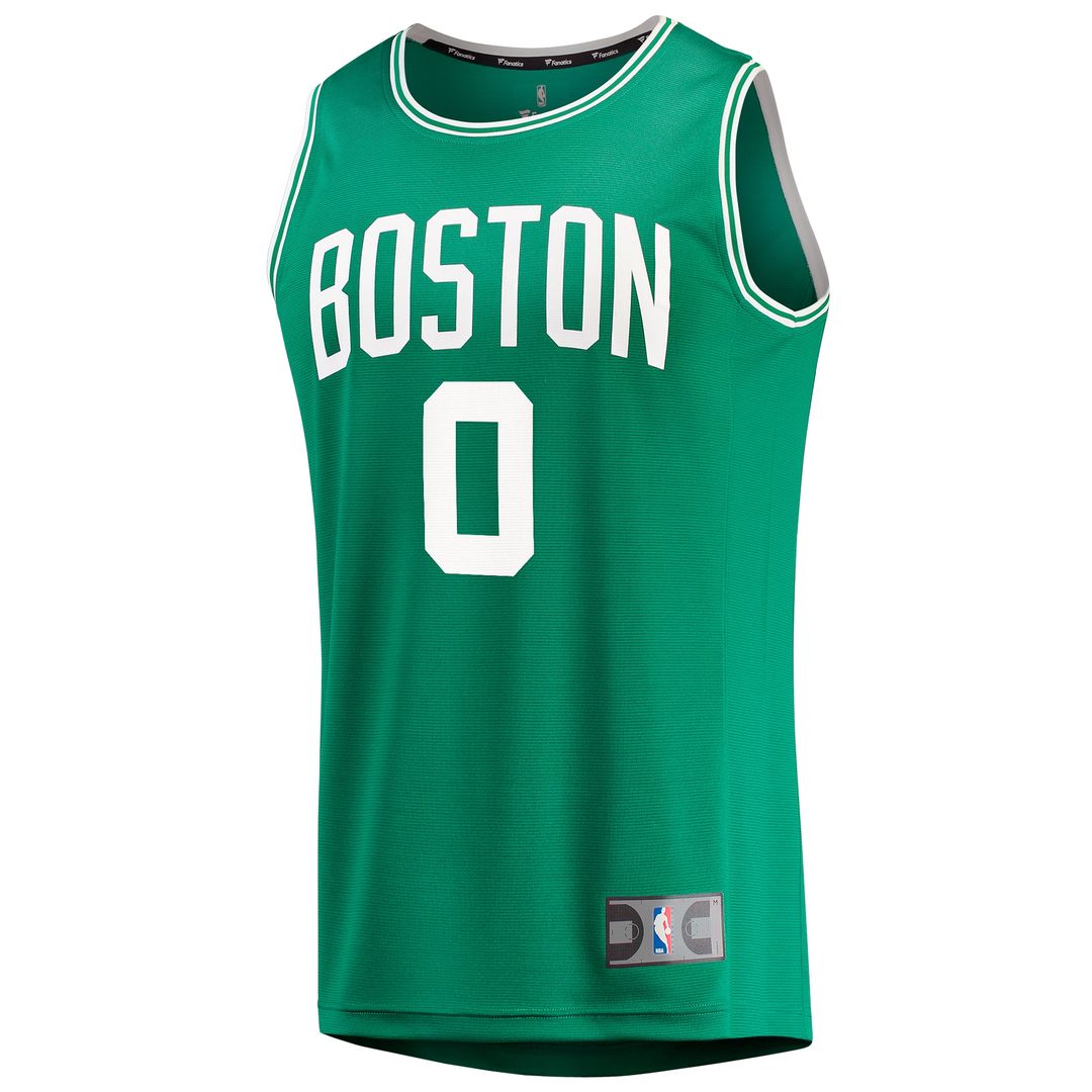 Jayson Tatum Boston Celtics Fanatics Big & Tall Fast Break Player Jersey - Kelly Green - Icon Edition Official NBA Team Apparel Basketball Fan Gear