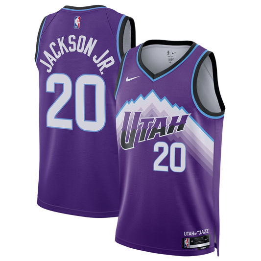 Jaren Jackson Jr. Utah Jazz Nike Unisex Swingman Jersey - Icon Edition - Purple Official NBA Team Apparel Basketball Fan Gear