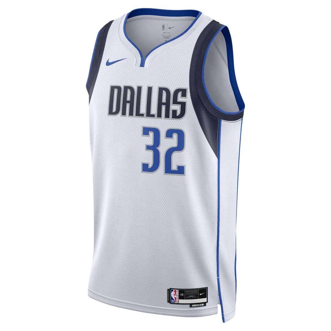 Cooper Flagg Dallas Mavericks Nike Unisex Swingman Player Jersey - Association Edition - White Official NBA Team Apparel Basketball Fan Gear