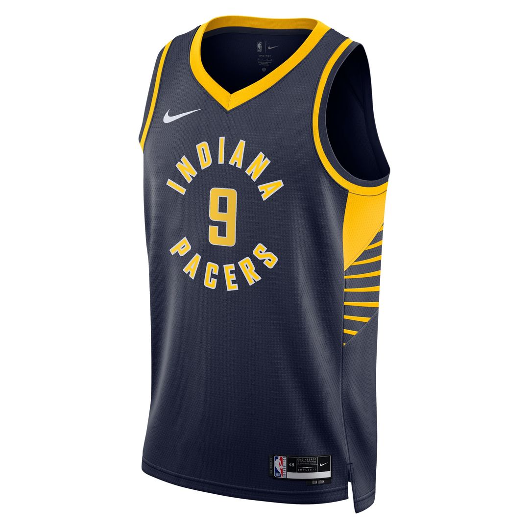 T.J. McConnell Indiana Pacers Nike Unisex Swingman Replica Jersey - Icon Edition - Navy Official NBA Team Apparel Basketball Fan Gear