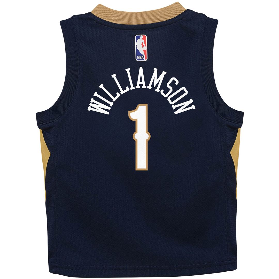 Zion Williamson New Orleans Pelicans Nike Toddler Replica Jersey - Icon Edition - Navy Official NBA Team Apparel Basketball Fan Gear
