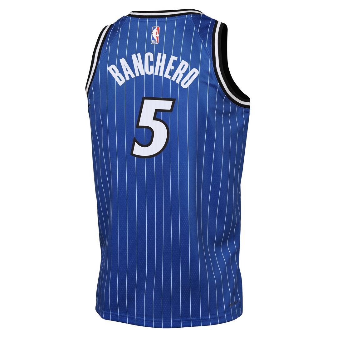 Paolo Banchero Orlando Magic Nike Youth Icon Edition Swingman Jersey - Blue Official NBA Team Apparel Basketball Fan Gear
