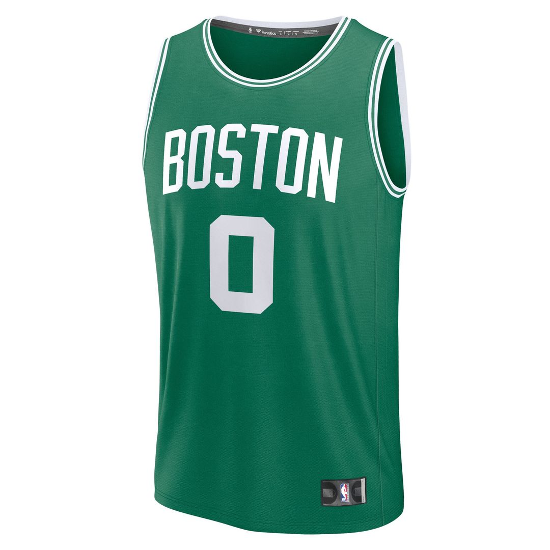 Jayson Tatum Boston Celtics Fanatics Youth Fast Break Replica Player Jersey - Icon Edition - Kelly Green Official NBA Team Apparel Basketball Fan Gear