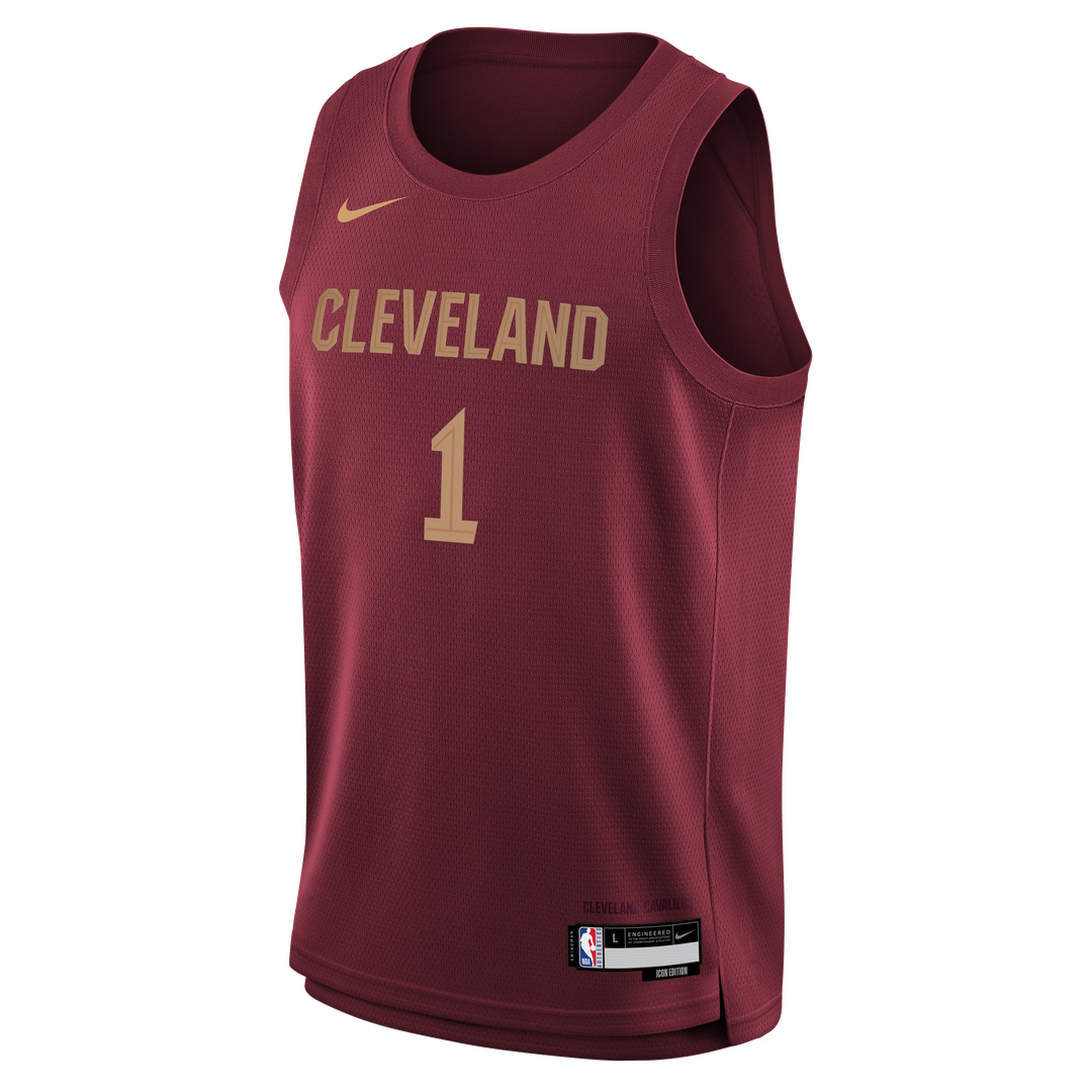 James Harden Cleveland Cavaliers Nike Youth Swingman Jersey - Icon Edition - Wine Official NBA Team Apparel Basketball Fan Gear