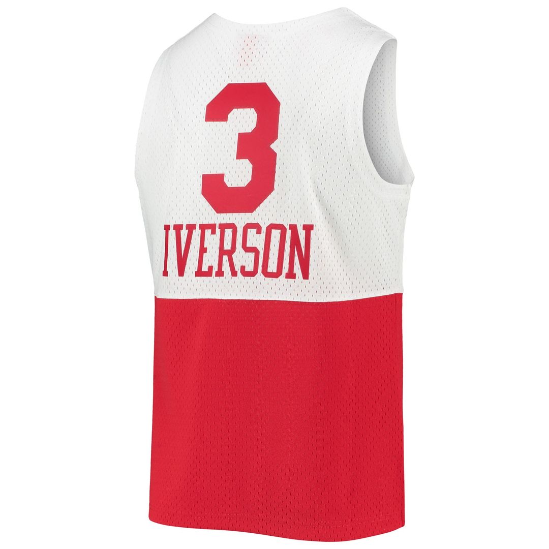 Allen Iverson Philadelphia 76ers Mitchell & Ness 2003/2004 Hardwood Classics Swingman Jersey - White Official NBA Team Apparel Basketball Fan Gear
