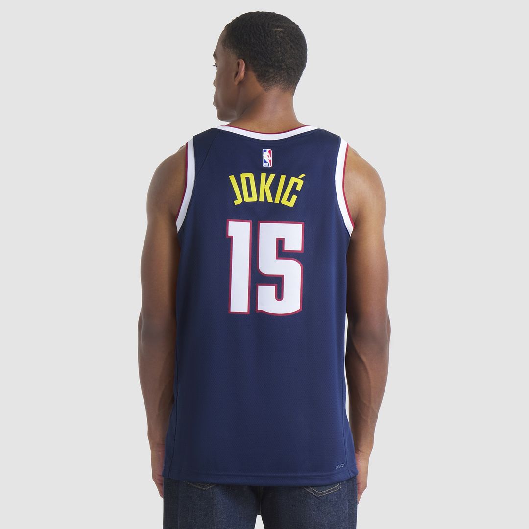 Nikola Jokic Denver Nuggets Nike Unisex Swingman Jersey - Icon Edition - Navy Official NBA Team Apparel Basketball Fan Gear