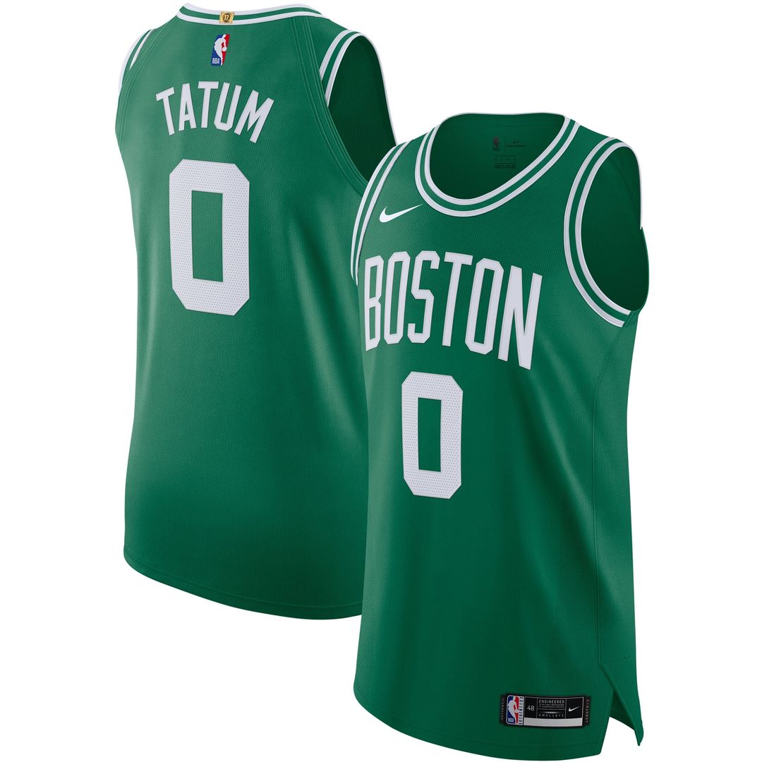 Jayson Tatum Boston Celtics Nike Authentic Jersey - Icon Edition - Kelly Green Official NBA Team Apparel Basketball Fan Gear