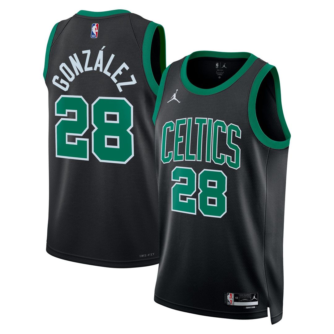 Hugo González Boston Celtics Jordan Brand Unisex Swingman Jersey - Black - Statement Edition Official NBA Team Apparel Basketball Fan Gear