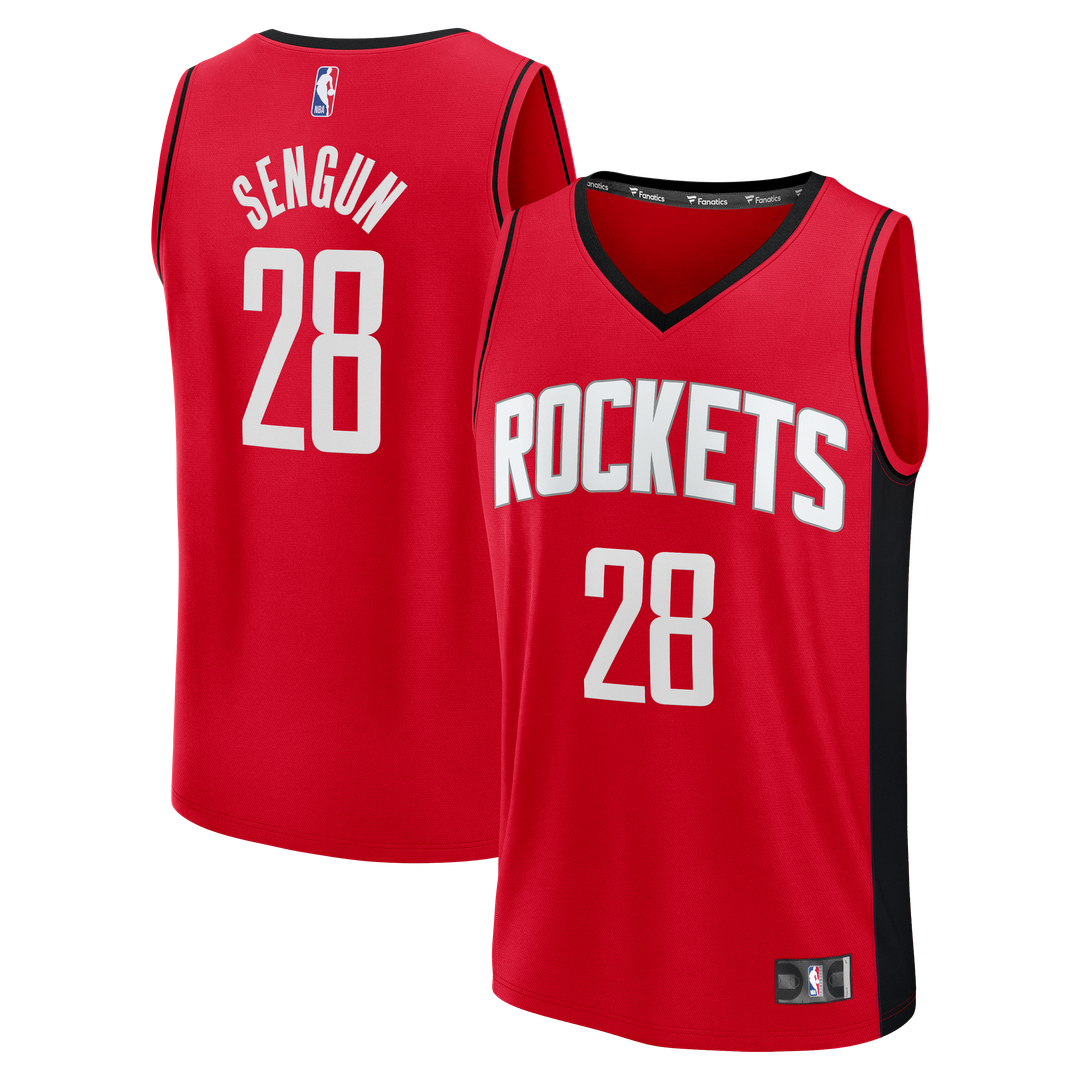 Alperen Şengün Houston Rockets Fanatics Fast Break Replica Jersey - Red - Icon Edition Official NBA Team Apparel Basketball Fan Gear