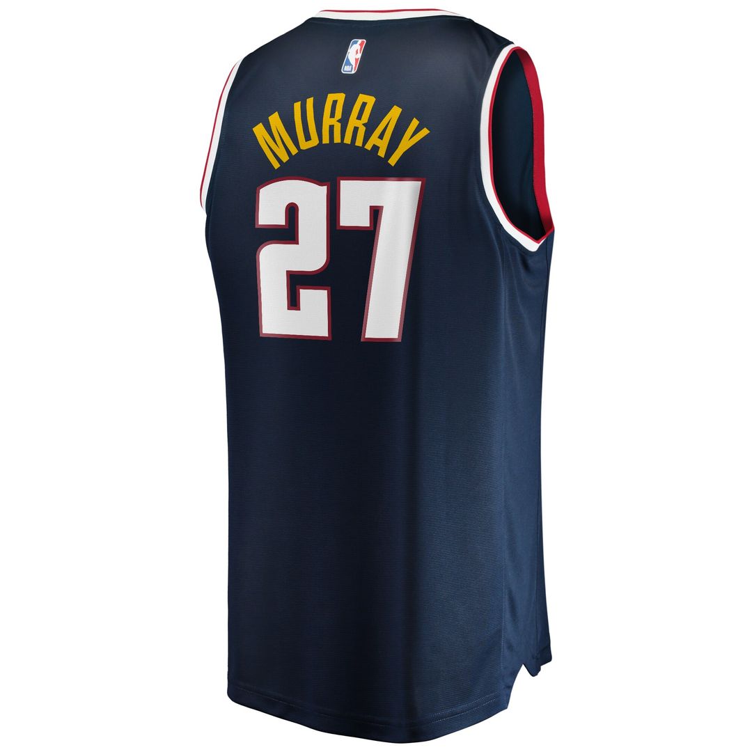 Jamal Murray Denver Nuggets Fanatics Youth Fast Break Player Jersey - Icon Edition - Navy Official NBA Team Apparel Basketball Fan Gear