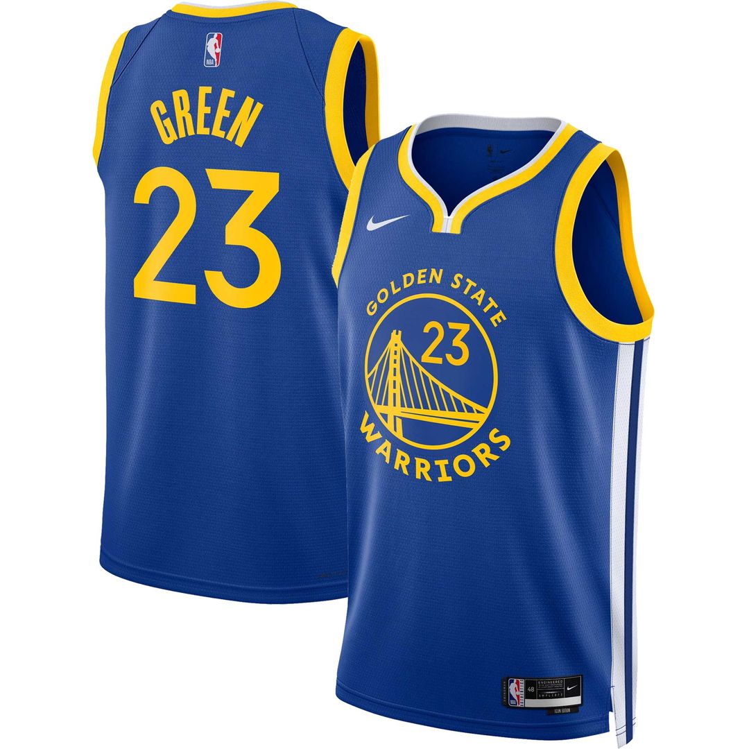 Draymond Green Golden State Warriors Nike Unisex Swingman Jersey - Icon Edition - Royal Official NBA Team Apparel Basketball Fan Gear