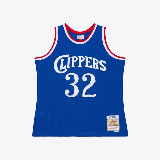Bill Walton LA Clippers Mitchell & Ness 1984-85 Swingman Jersey - Royal Official NBA Team Apparel Basketball Fan Gear